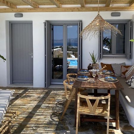 Villa Ypsilon Naxos - Luxury Holiday House With Amazing Sea View & Private Pool Agia Anna  Екстер'єр фото