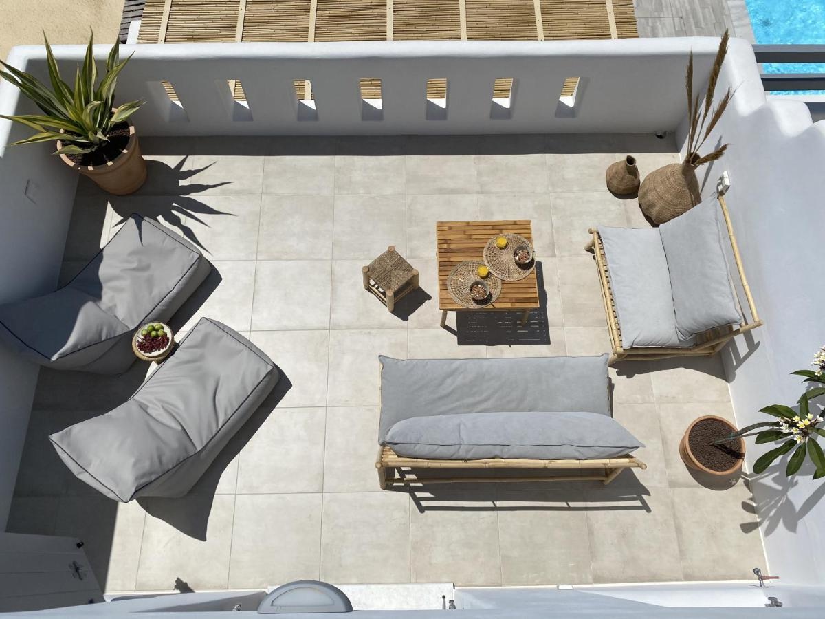 Villa Ypsilon Naxos - Luxury Holiday House With Amazing Sea View & Private Pool Agia Anna  Екстер'єр фото